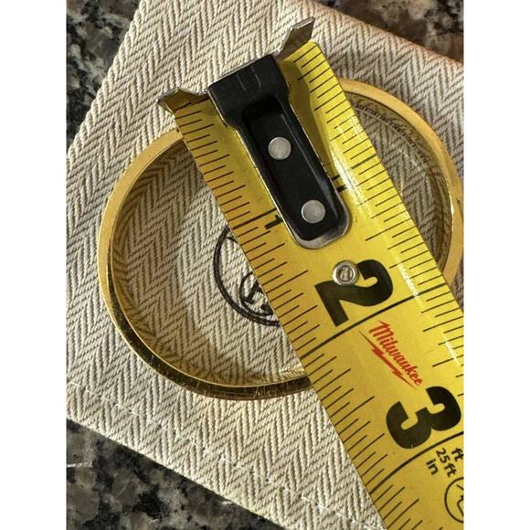 Hermes H Clic Bracelet Bangle Gold Tone / Black w/ Box & Dust Bag - TS 335929 - Picture 4 of 11